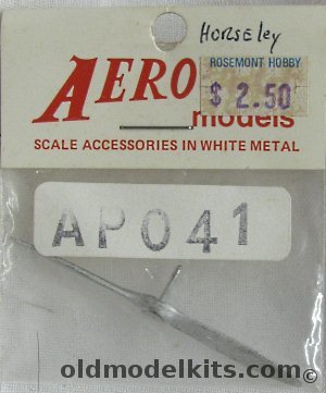 Aeroclub 1/72 (1) Airscrew Company Two Blade Wood 13'6 Diameter Propellers, APO41 plastic model kit